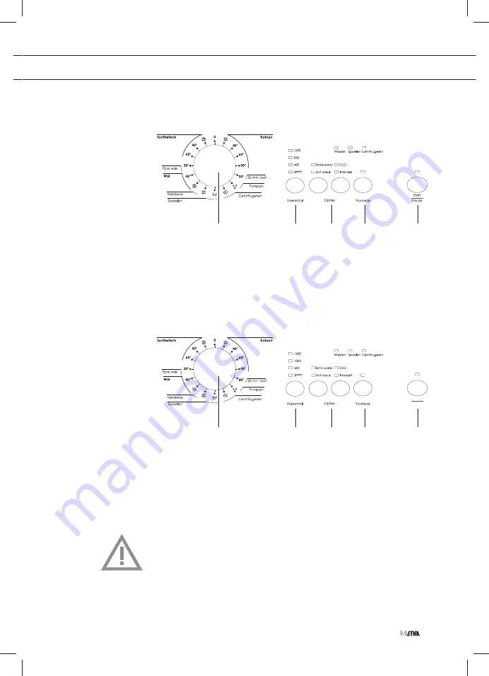 ETNA EWM125B Instructions For Use Manual Download Page 43