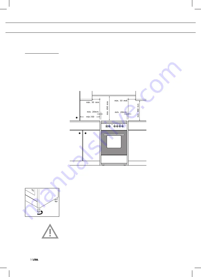 ETNA FFGV561 Series Instructions For Use Manual Download Page 64