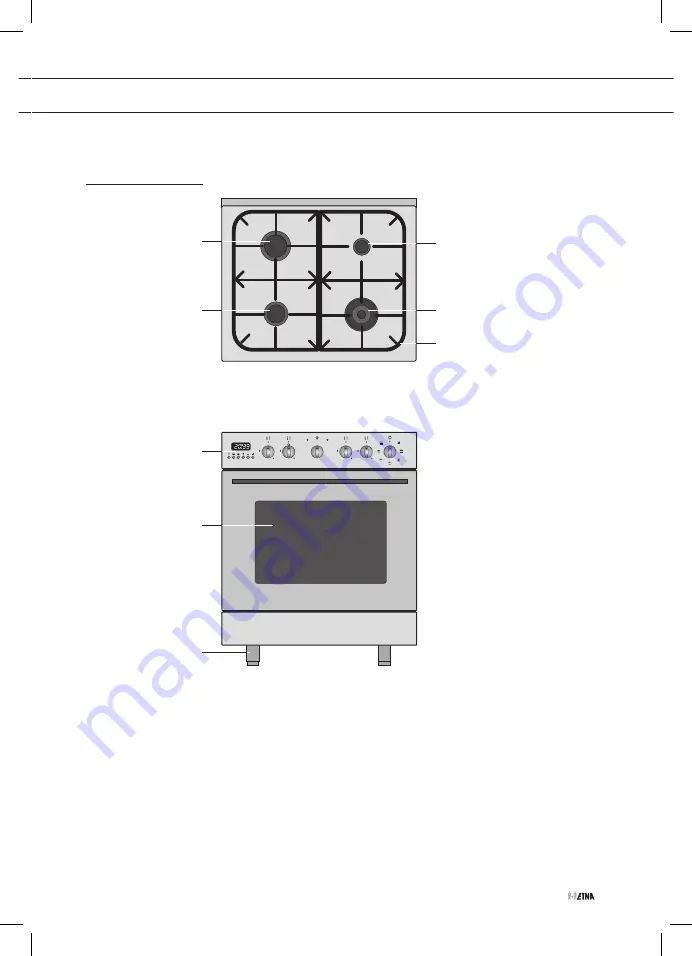 ETNA FGV860RVS Instructions For Use Manual Download Page 5