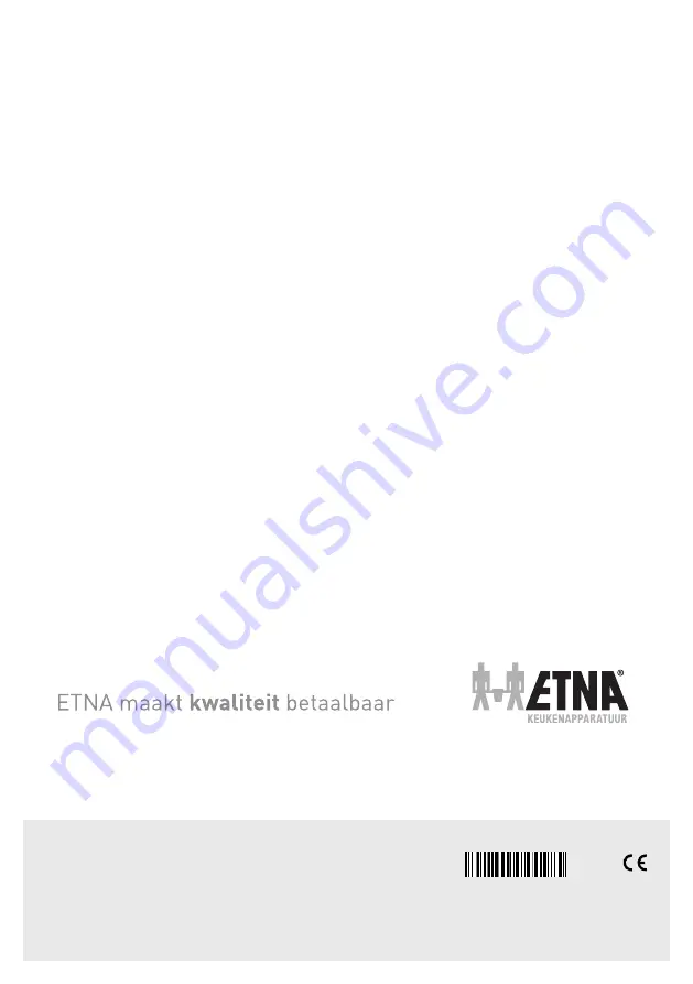 ETNA KVV793 Series Instructions For Use Manual Download Page 68