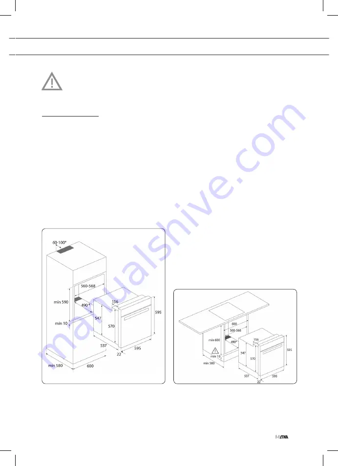 ETNA OM871RVS Instructions For Use Manual Download Page 55