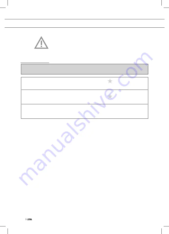 ETNA TFI7001ZT Instructions For Use Manual Download Page 32