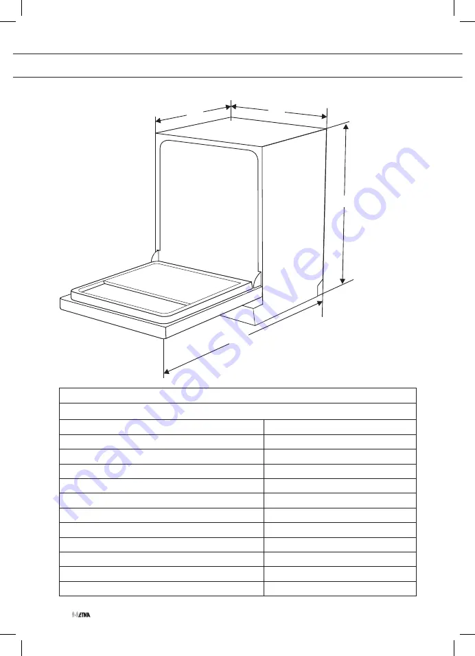 ETNA VW549ZIL Instructions For Use Manual Download Page 62