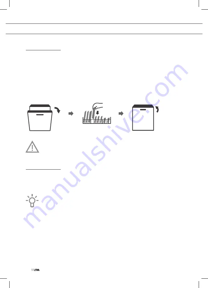 ETNA VW738MC Instructions For Use Manual Download Page 56