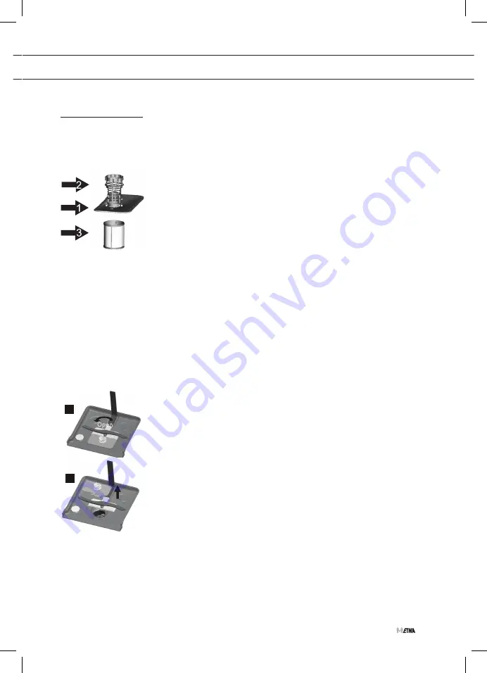 ETNA VWV549WIT Instructions For Use Manual Download Page 17