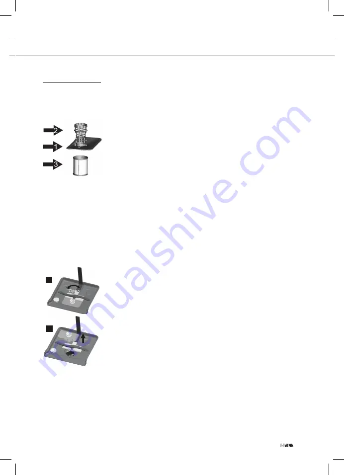 ETNA VWV549WIT Instructions For Use Manual Download Page 45