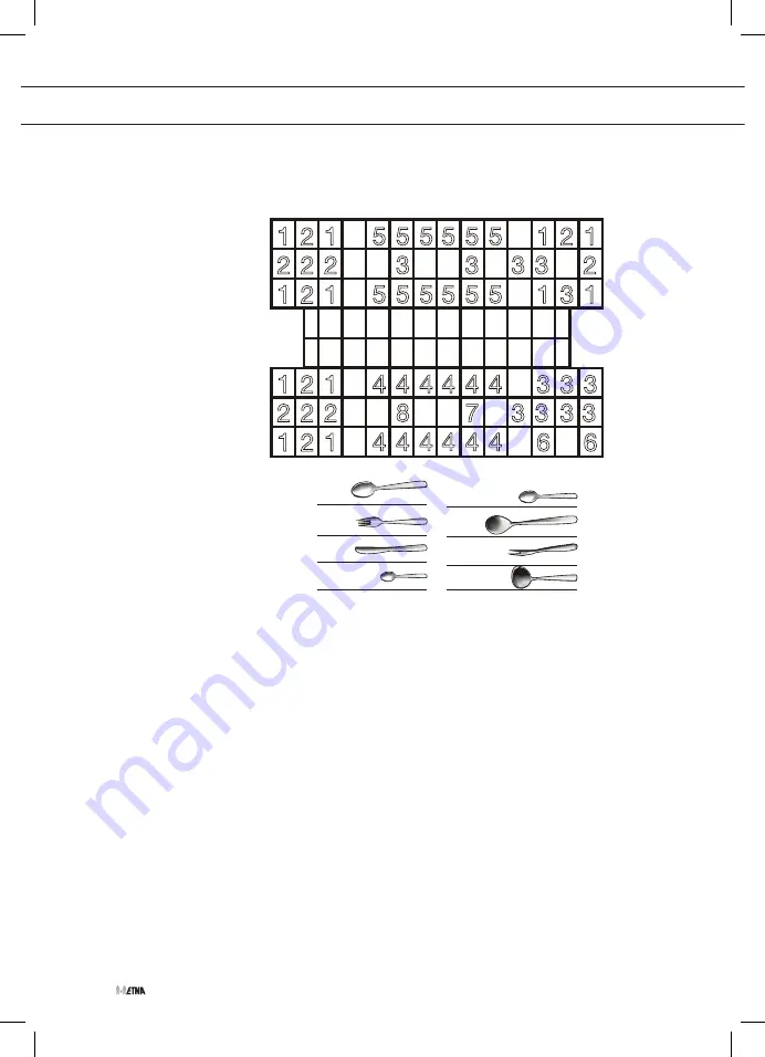 ETNA VWV549WIT Instructions For Use Manual Download Page 112