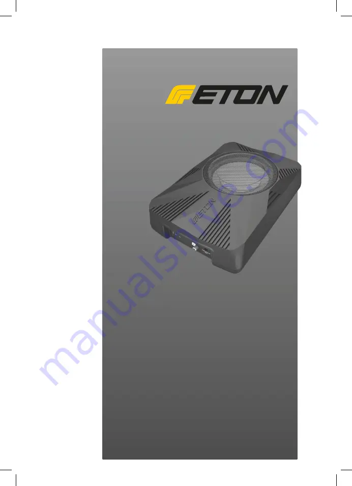 Eton 70.011 Instruction Manual Download Page 1