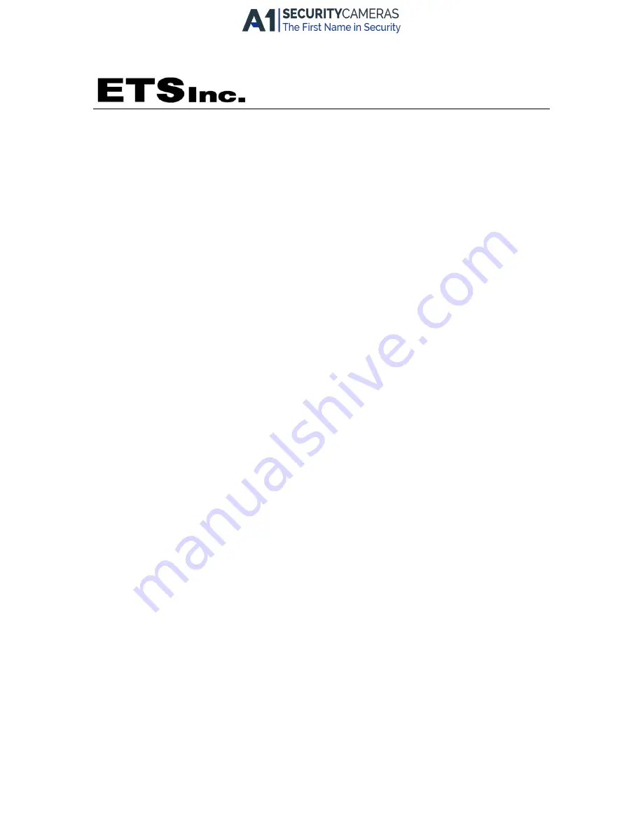 ETS SM1-HD Manual Download Page 1