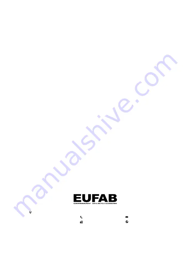 EUFAB 17471 Operating Instructions Manual Download Page 18