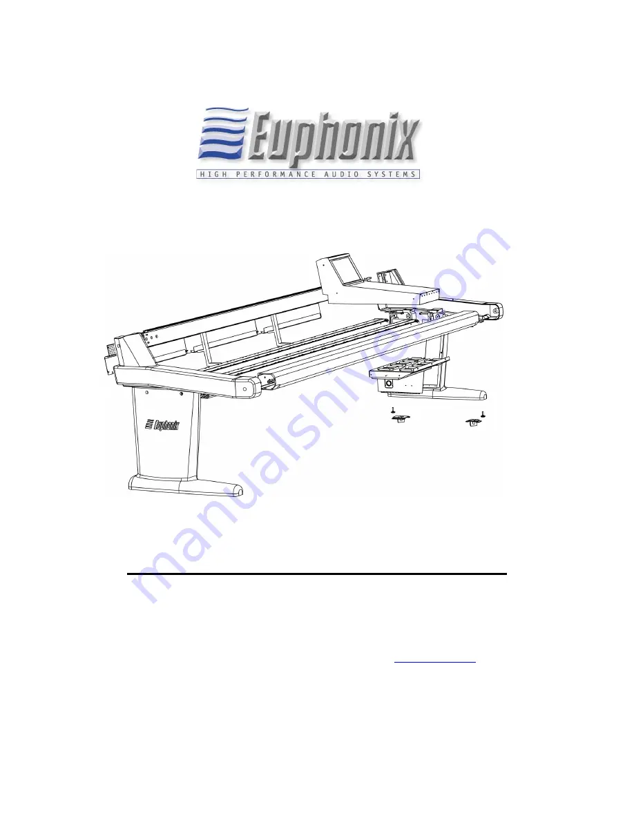 Euphonix S5 Surface Modules Скачать руководство пользователя страница 1