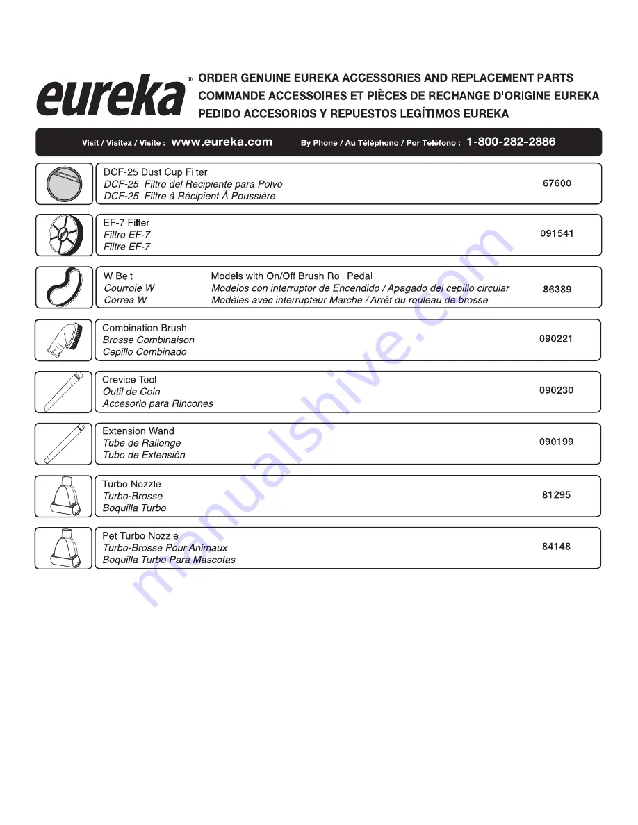 Eureka AS3350 series Скачать руководство пользователя страница 8