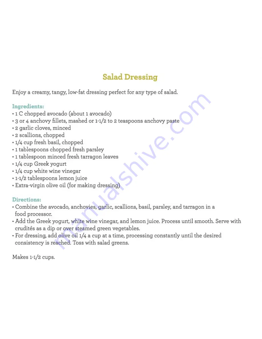 Euro Cuisine GY60 Instruction Book Download Page 6