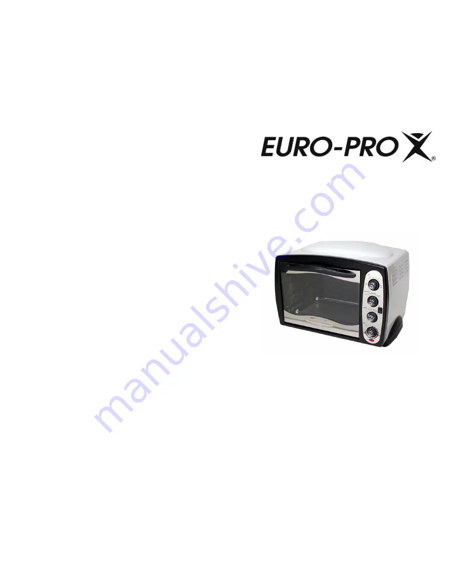 Euro-Pro JO287SP Owner'S Manual Download Page 1