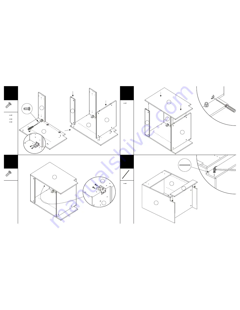 Euro-Rite Cabinets Vanity Sink Cabinet Скачать руководство пользователя страница 2