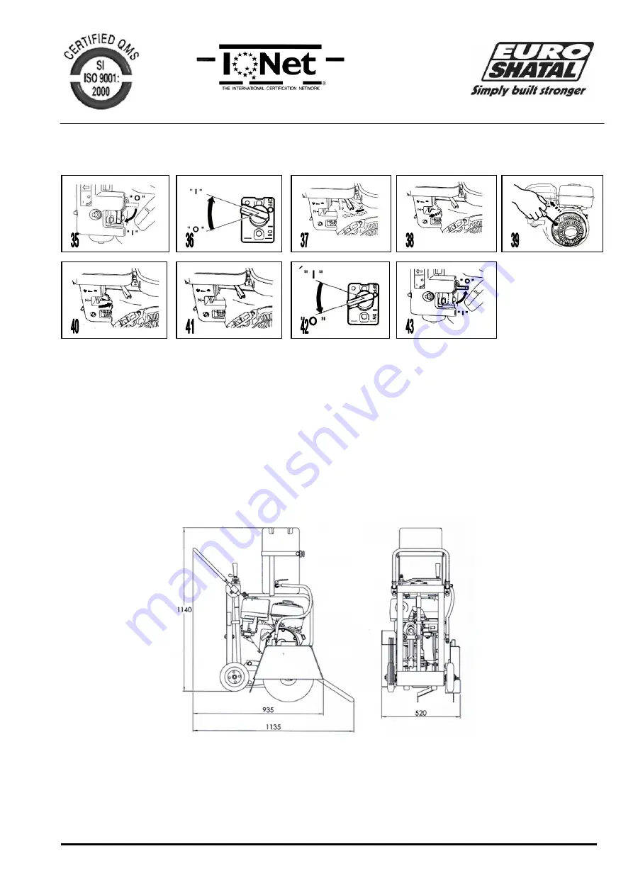 Euro Shatal CS-454M Operating Instructions/Spare Parts List Download Page 10