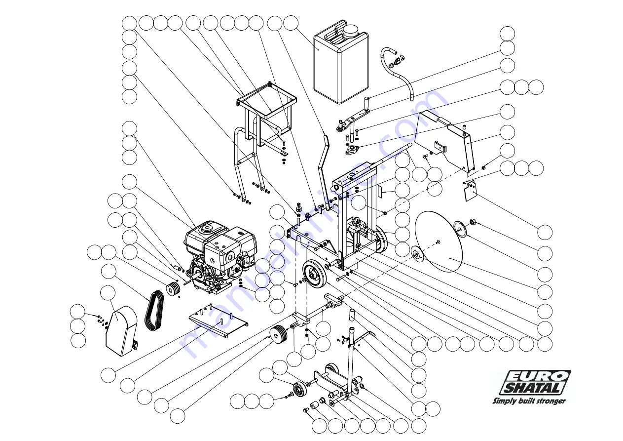 Euro Shatal CS-454M Operating Instructions/Spare Parts List Download Page 12