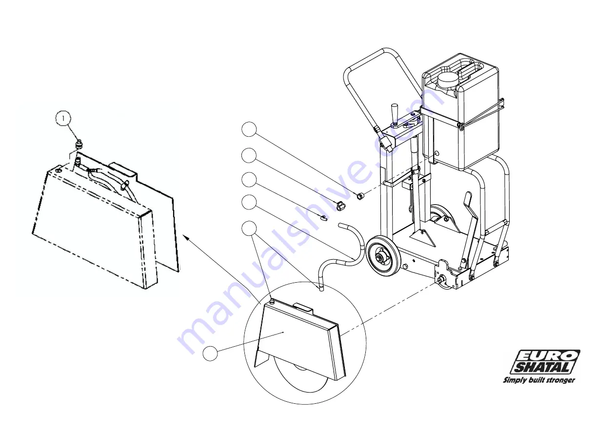 Euro Shatal CS-454M Operating Instructions/Spare Parts List Download Page 16