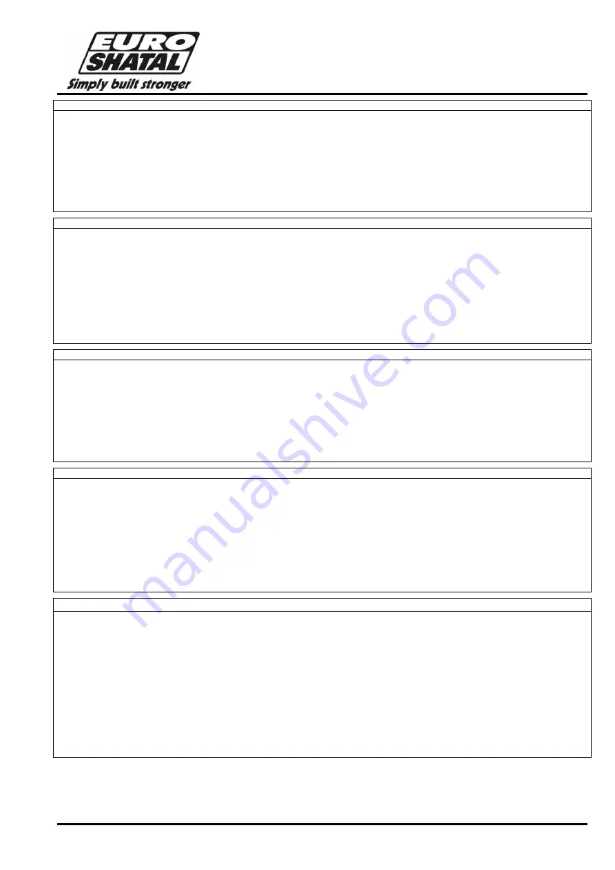 Euro Shatal M11401 Operating Instructions/Spare Parts List Download Page 3