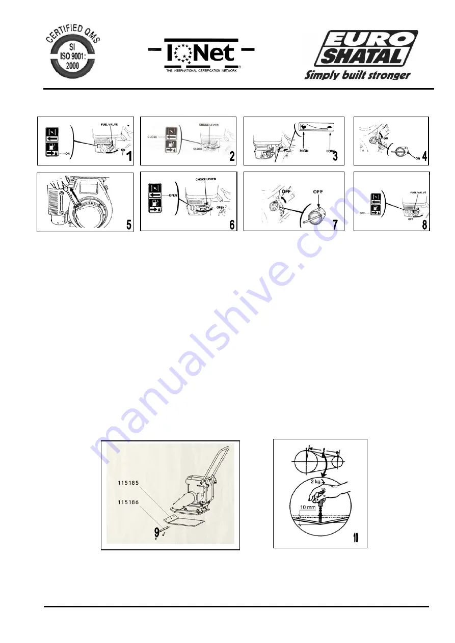 Euro Shatal PC1114 Operating Instructions Manual Download Page 12