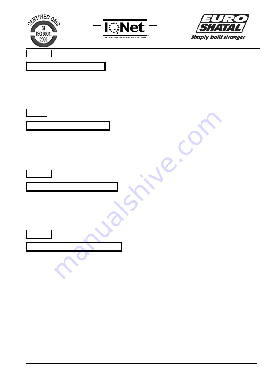 Euro Shatal PC1114 Operating Instructions Manual Download Page 13