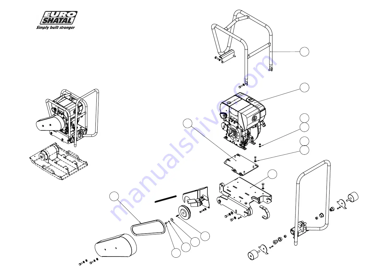 Euro Shatal PC2014 Operating Instructions/Spare Parts List Download Page 16