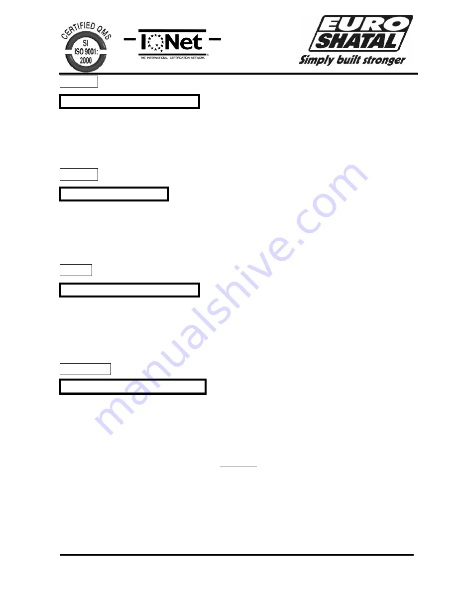 Euro Shatal RP3014-50 Operating Instructions & Parts List Manual Download Page 11