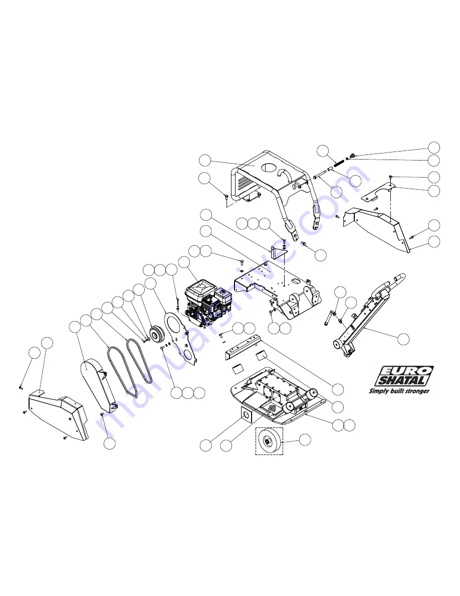 Euro Shatal RP3014-50 Operating Instructions & Parts List Manual Download Page 12