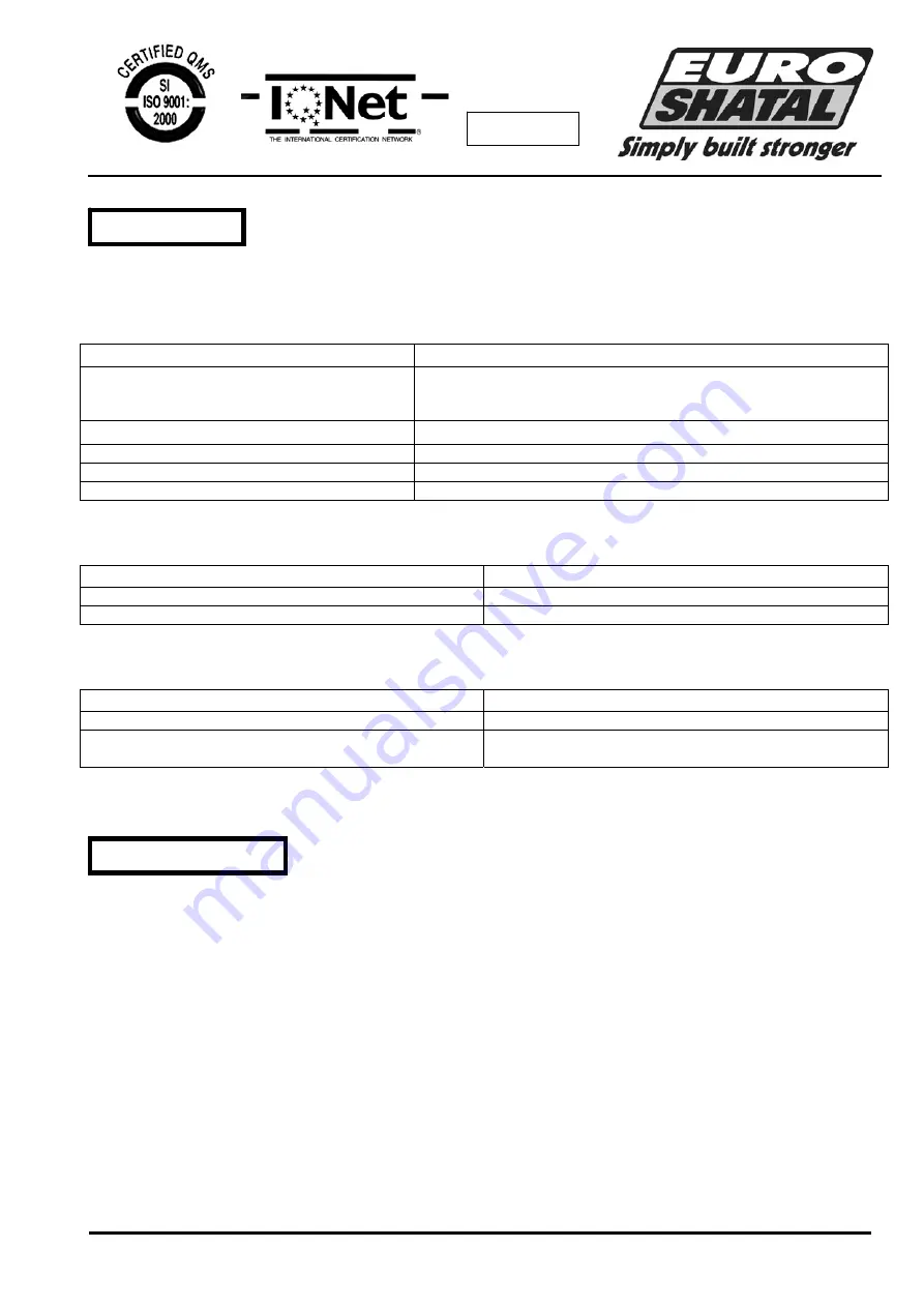 Euro Shatal TS301 Operating Instructions/Spare Parts List Download Page 31