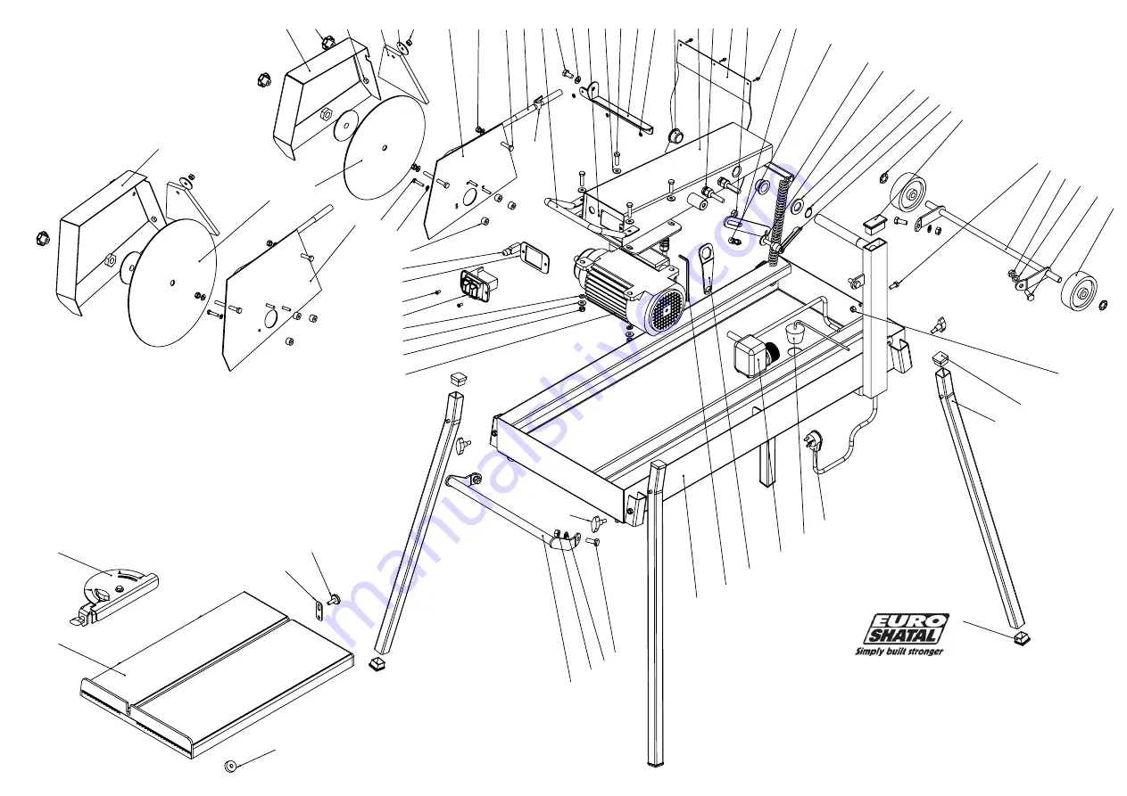 Euro Shatal TS301 Operating Instructions/Spare Parts List Download Page 35