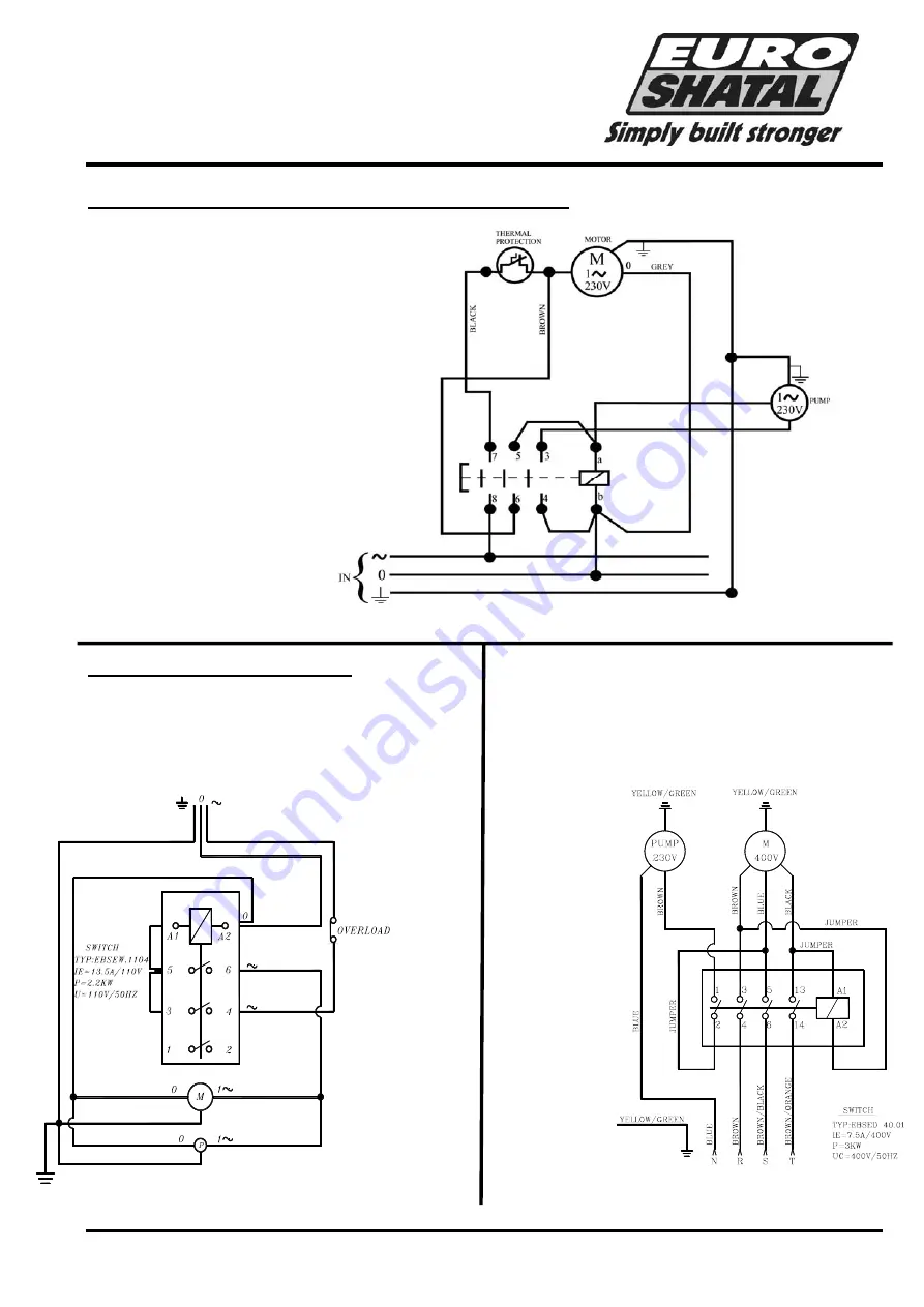 Euro Shatal TS301 Operating Instructions/Spare Parts List Download Page 50