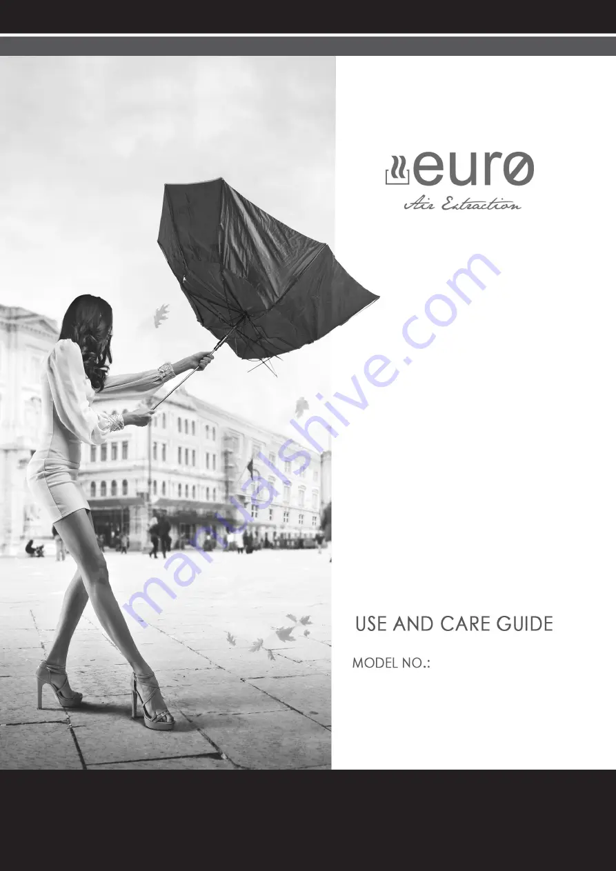 EURO EP900UMS Use And Care Manual Download Page 1