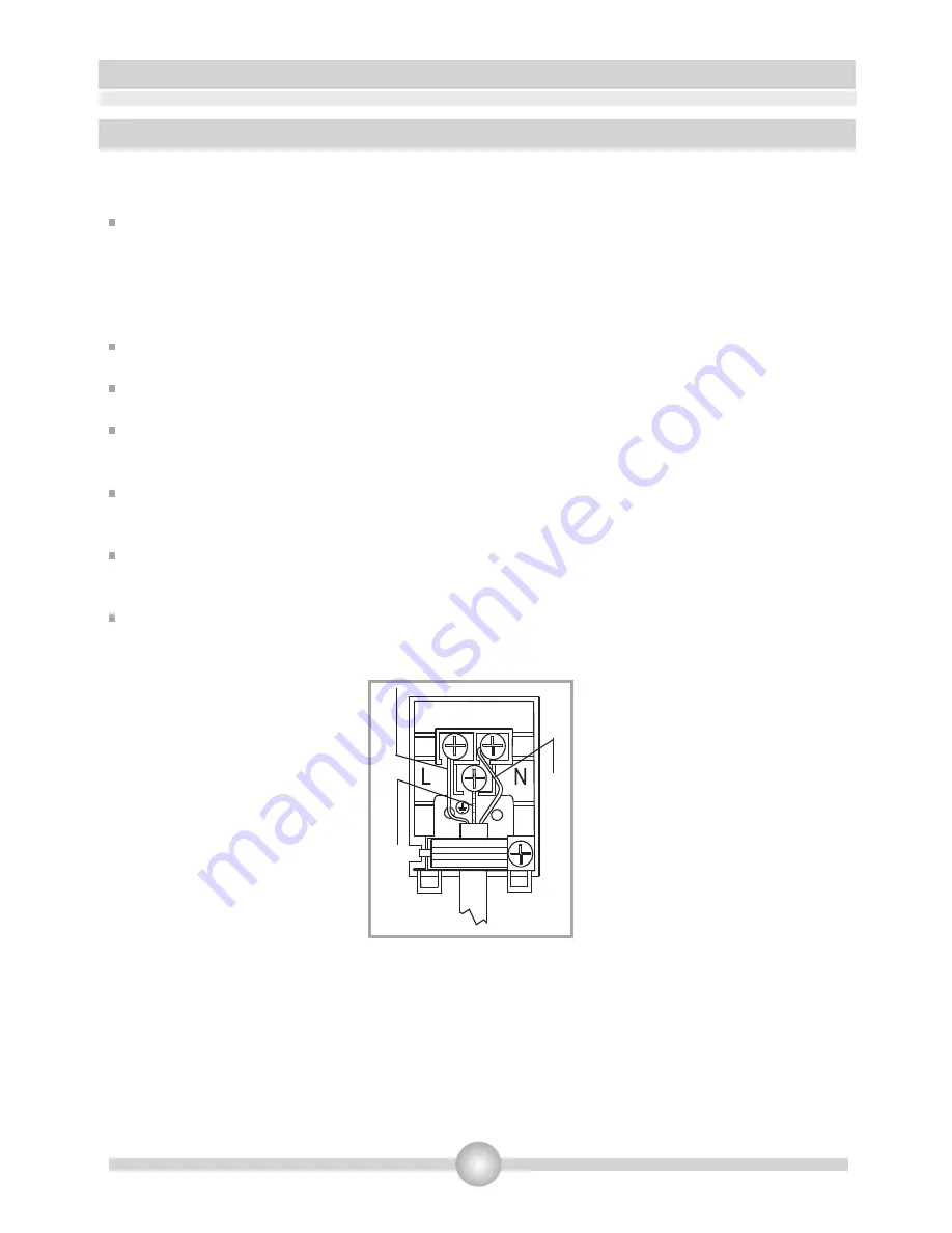 EURO EPY60MSS Operating And Installtion Instructions Download Page 10