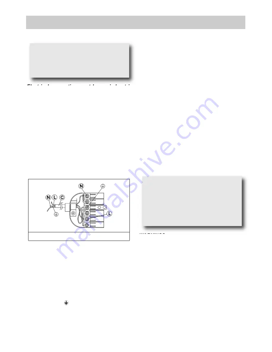 EURO EPZ4EESX Instructions And Advice For The Use, Installation And Maintenance Download Page 7