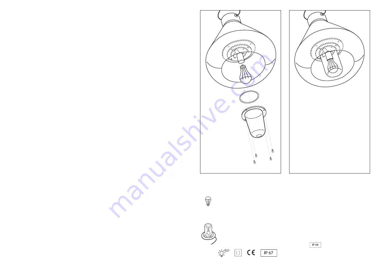 EURO3PLAST SPA SPOT LIGHT INDOOR Manual Download Page 2