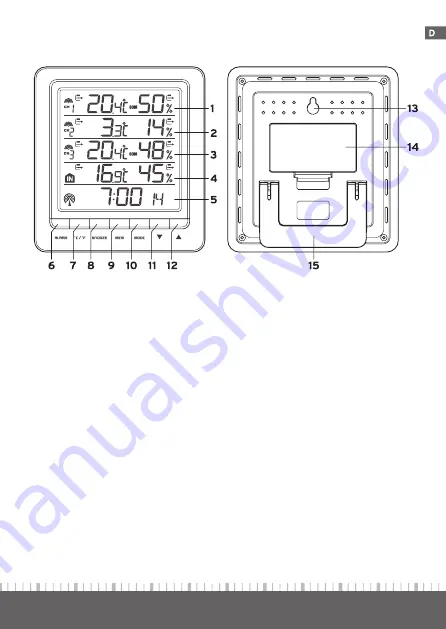 Eurochron EFTH 902 Operating Instructions Manual Download Page 11