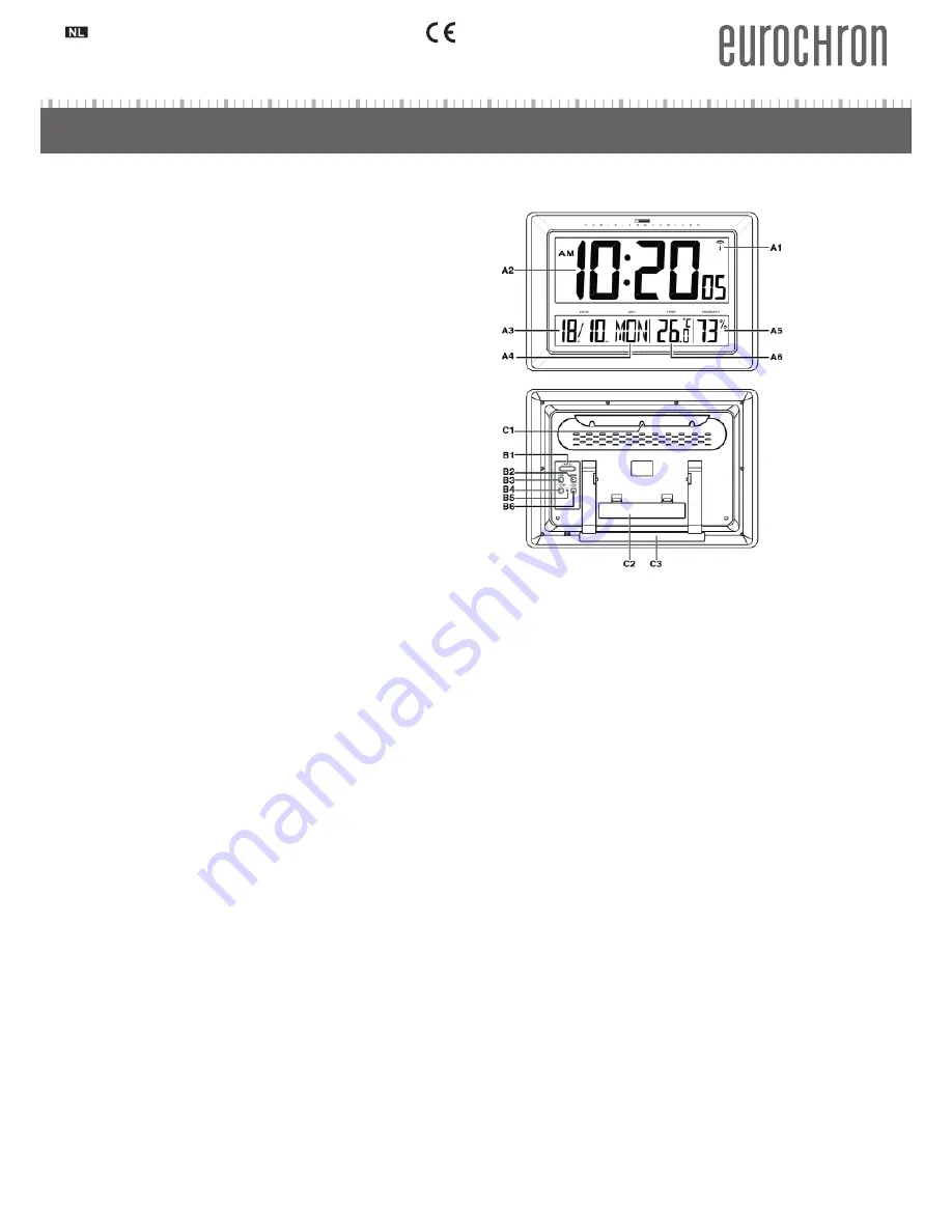 Eurochron EFWU 220 Operating Instructions Manual Download Page 7