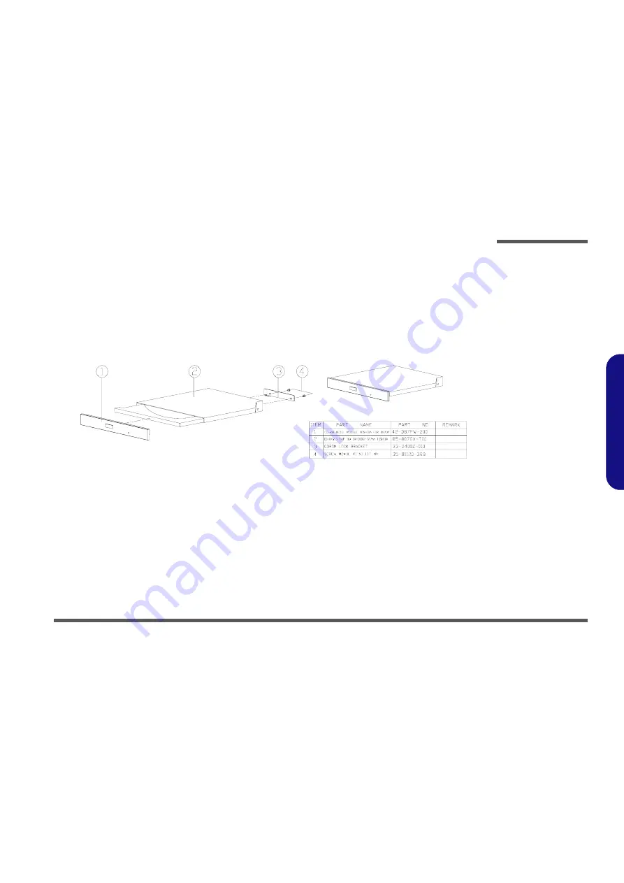 EUROCOM D870P MIRAGE Service Manual Download Page 45