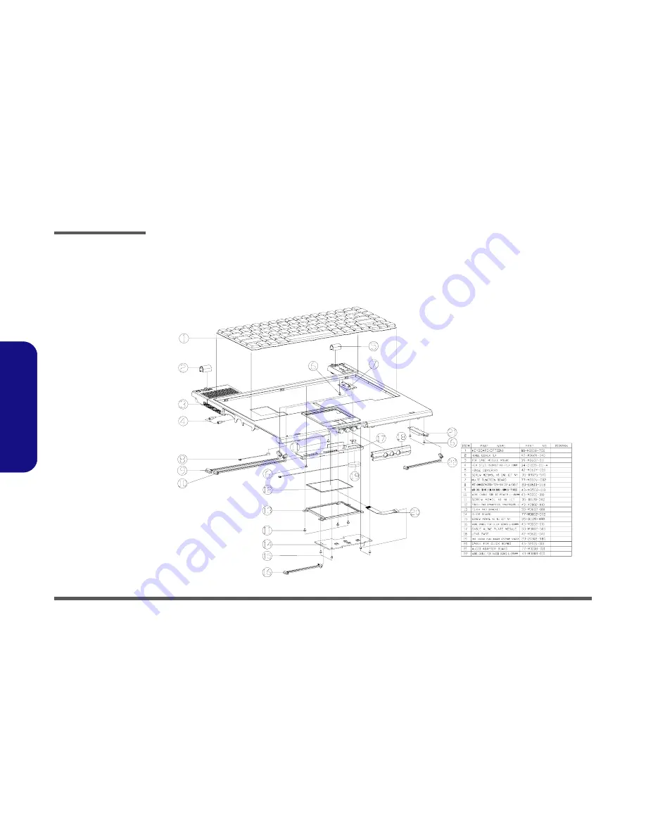 EUROCOM M350C MILANO Service Manual Download Page 61