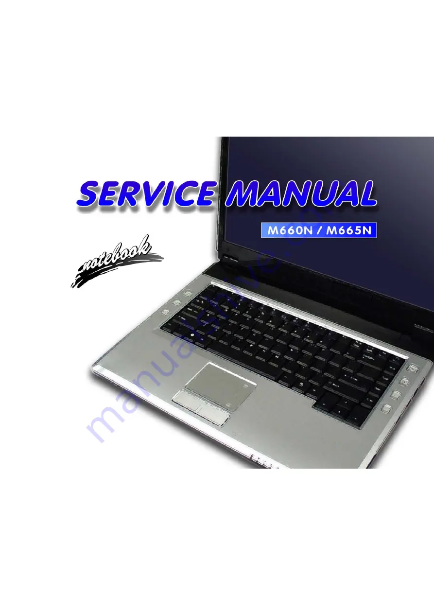 EUROCOM M660N Service Service Manual Download Page 1