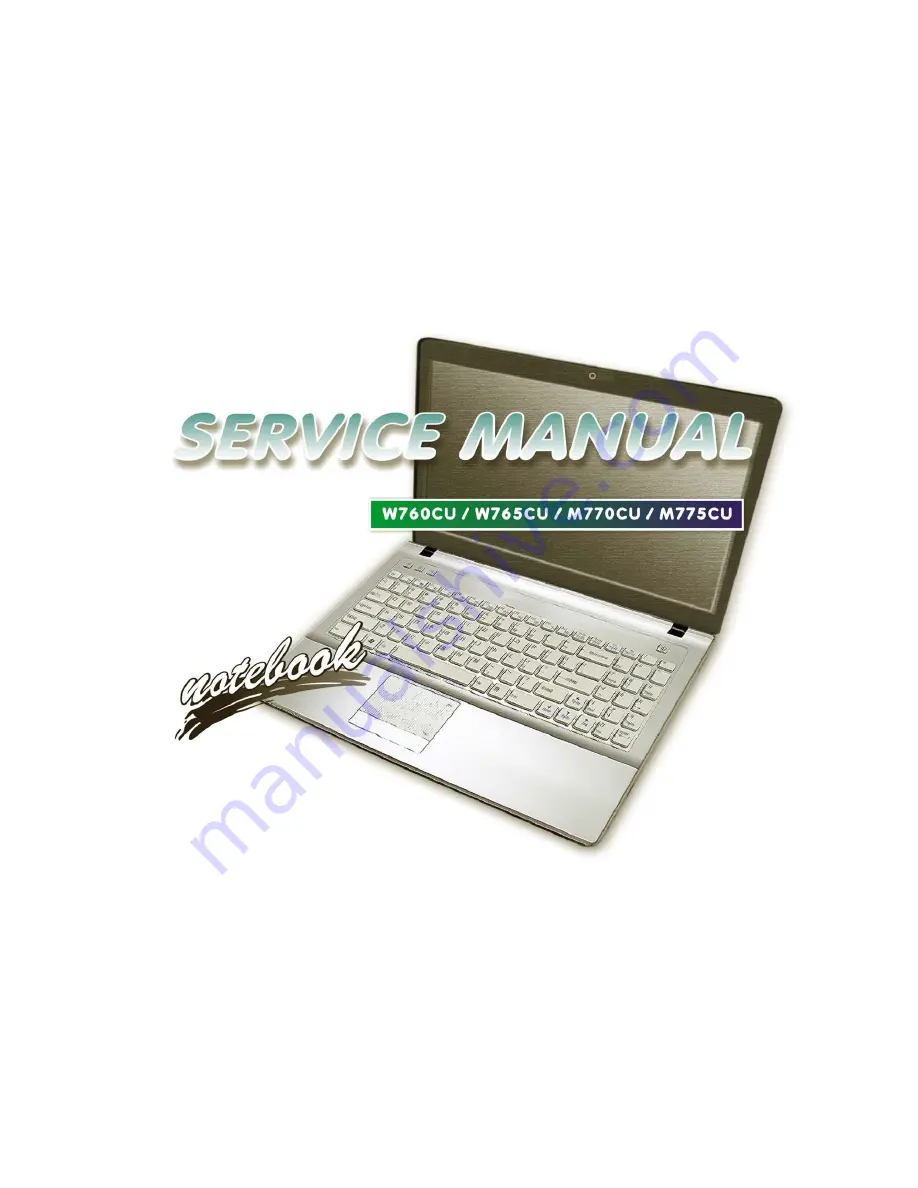 EUROCOM M770CU Service Manual Download Page 1