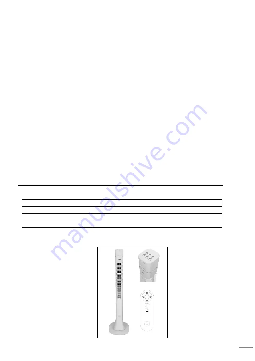 EUROCOM Towerfan 120 Instruction Manual Download Page 25