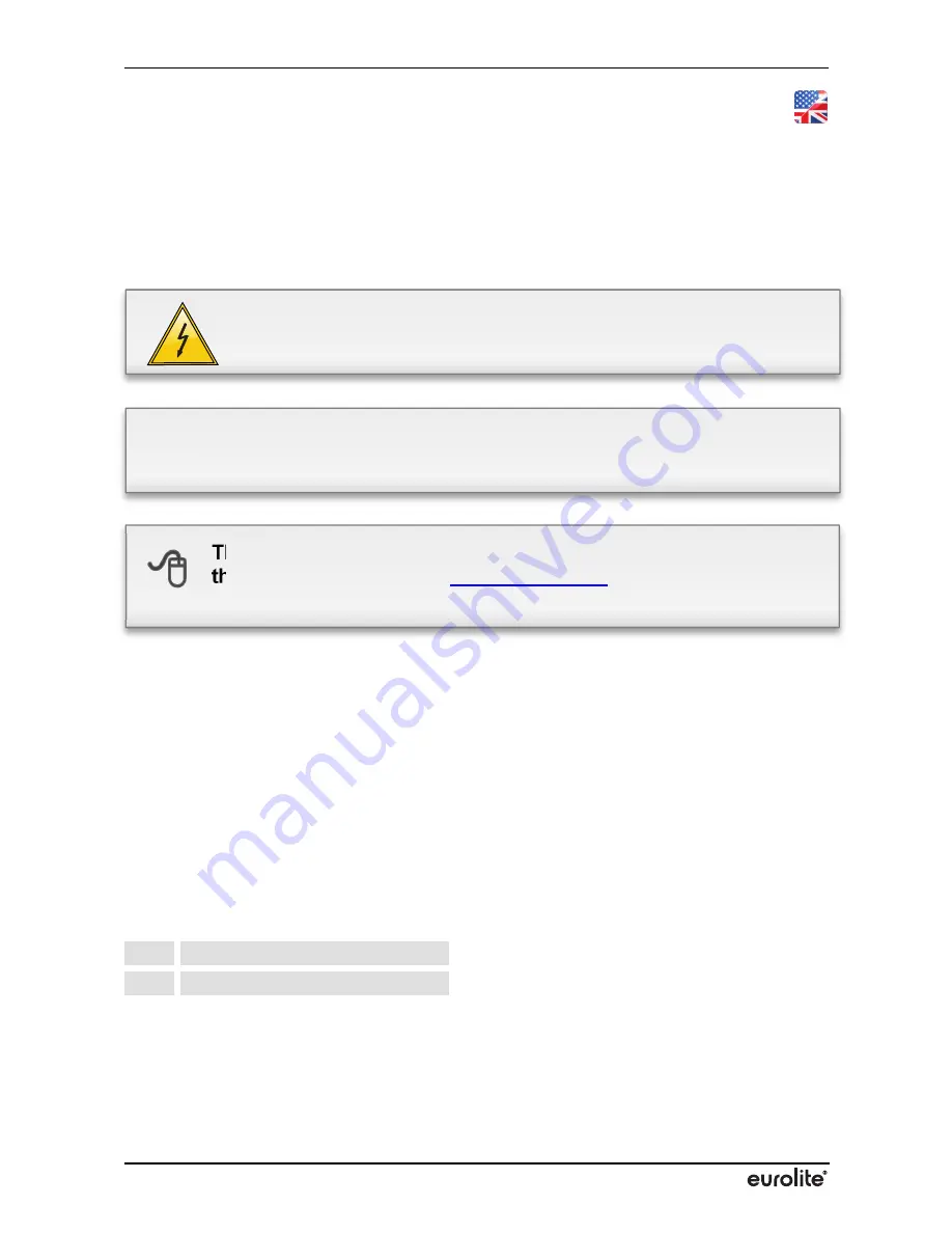 EuroLite 50530554 User Manual Download Page 12