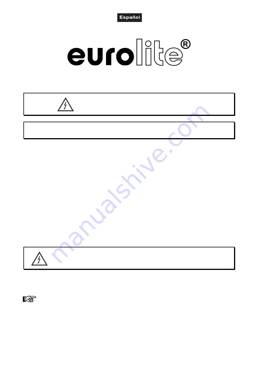 EuroLite 51101525 User Manual Download Page 20