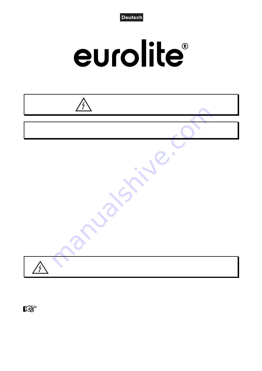 EuroLite 51786185 User Manual Download Page 4