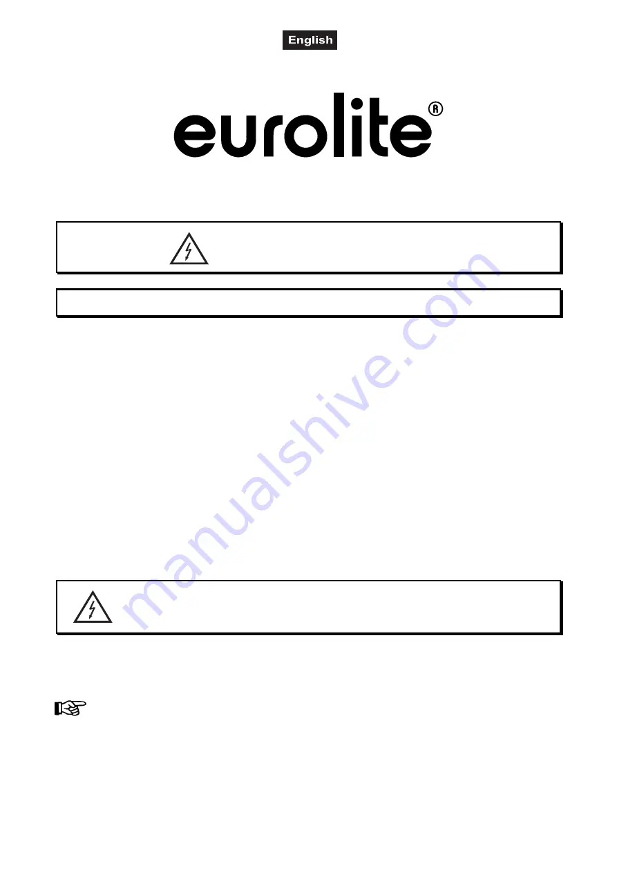 EuroLite 51786185 User Manual Download Page 20