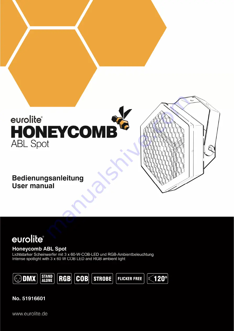 EuroLite 51916601 Скачать руководство пользователя страница 1