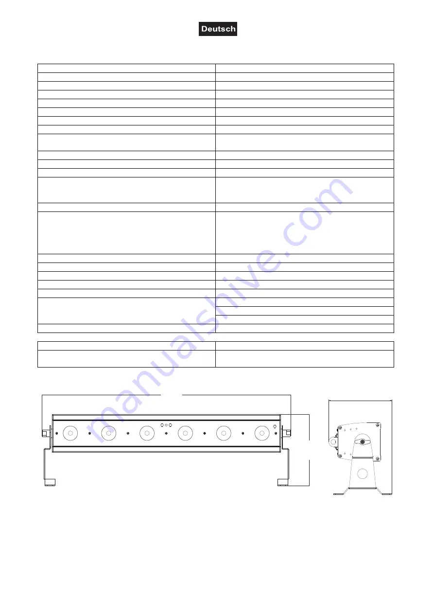 EuroLite AKKU Bar-6 User Manual Download Page 17