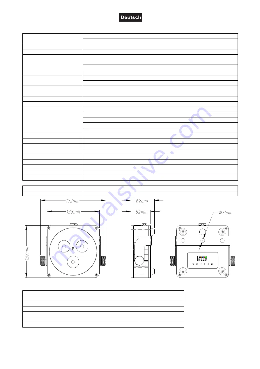 EuroLite AKKU IP Flat Light 3 User Manual Download Page 21