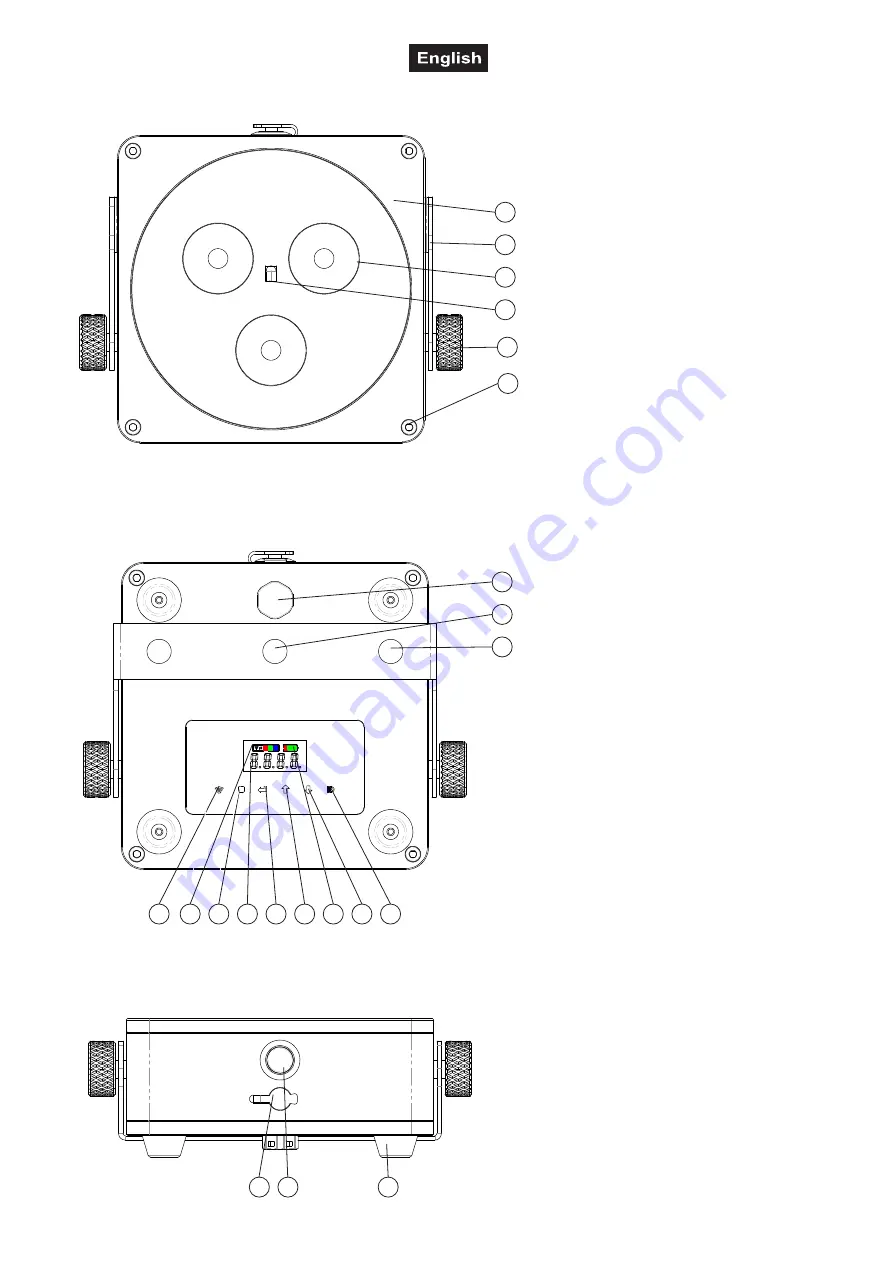 EuroLite AKKU IP Flat Light 3 User Manual Download Page 25